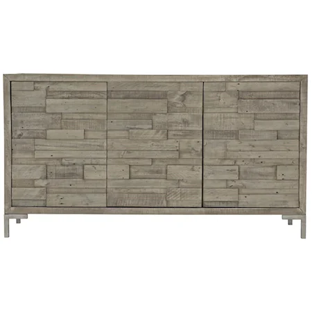 Shaw Rustic-Modern Buffet with 2 Drawers